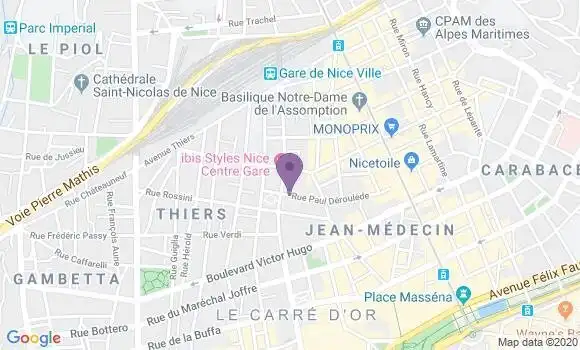 Localisation Mtre Daumas Borelli Jean Louis