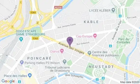 Localisation Mtre Hauptmann Nicklis Katrin