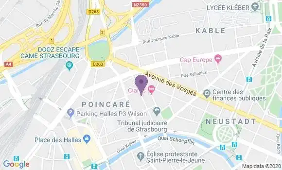 Localisation Mtre Heitz Marie Claire