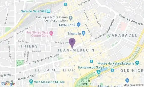 Localisation Mtre Demongeot Capellino Patricia