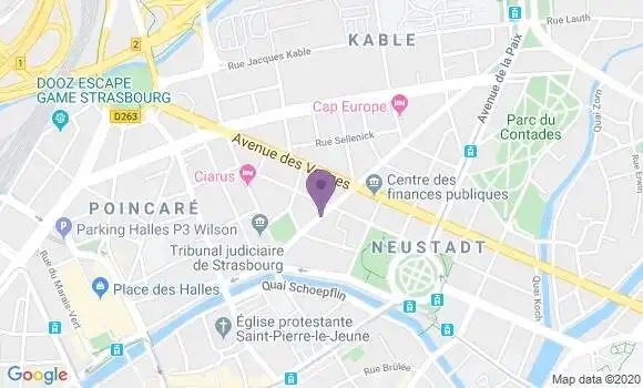 Localisation Mtre Herdly Klopfenstein Fabienne