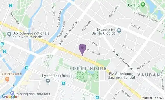 Localisation Mtre Hildenbrandt Anne France
