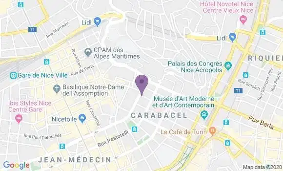 Localisation Mtre Edel Eric