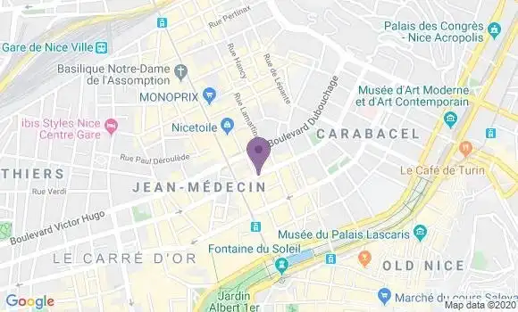 Localisation Mtre Esteve Parienti Véronique