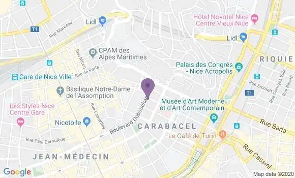 Localisation Mtre Faraut Edith