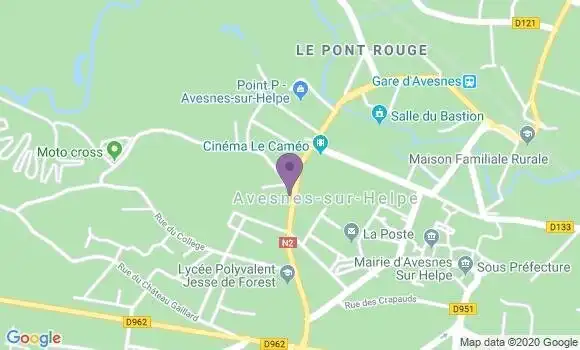 Localisation Mtre Houssiere Patrick