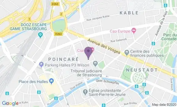 Localisation Mtre Lancry Edith