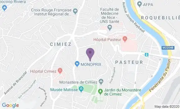 Localisation Mtre Fontana Henri