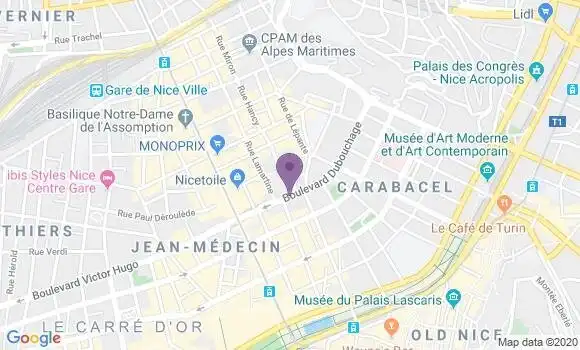 Localisation Mtre Galy Christian