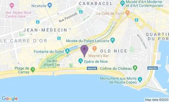 Localisation Mtre Garibaldi Jean Pierre