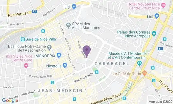 Localisation Mtre Giacobbi Jacqueline