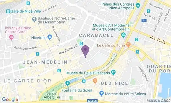 Localisation Mtre Giacomoni Jean Noel