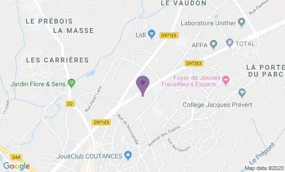 Localisation Mtre Proust Anne Elise