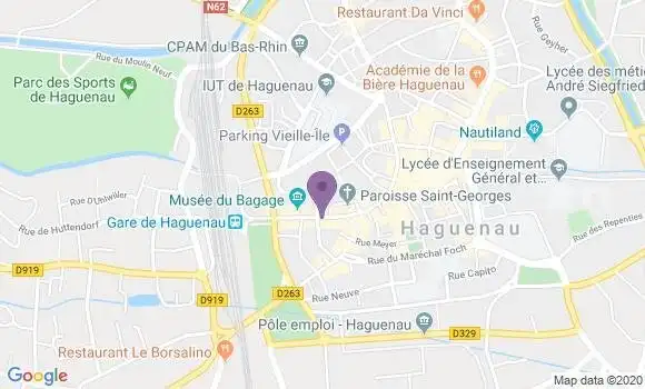 Localisation Mtre Marzolf Jacques