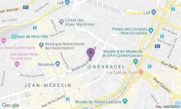 Localisation Mtre Goldmann Gaby