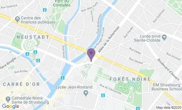 Localisation Mtre Mayran Noël