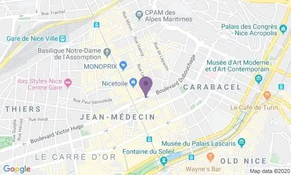 Localisation Mtre Guigonis Anne