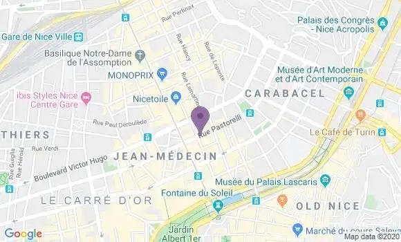 Localisation Mtre Guillotin Audrey