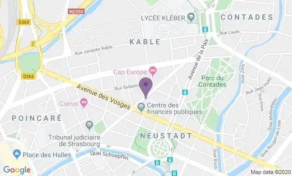 Localisation Mtre Metzger Hubert