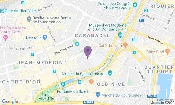 Localisation Mtre Guittard Catherine
