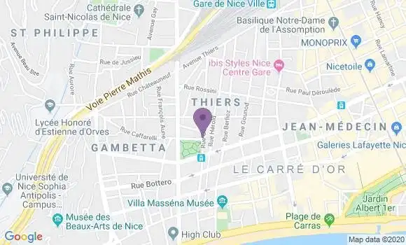 Localisation Mtre Hafner Pascale
