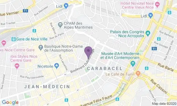 Localisation Mtre Hallier Cécile