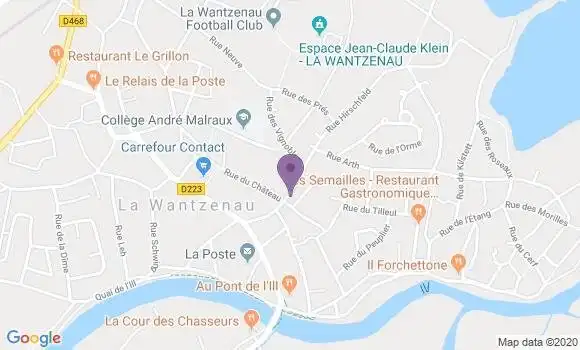 Localisation Mtre Minet Camberlein Geneviève