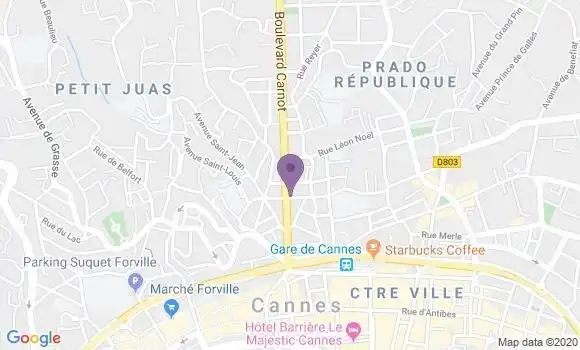 Localisation Mtre Heibst Aurélie