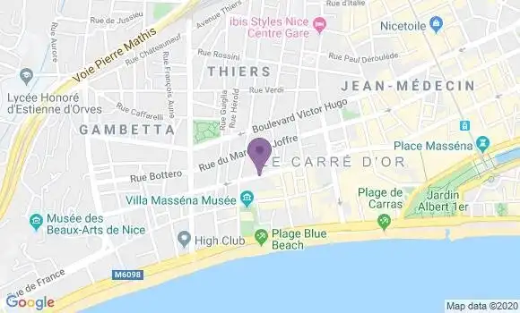Localisation Mtre Heshmati Kambiz