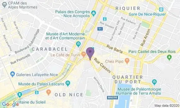 Localisation Mtre Huet Bernard