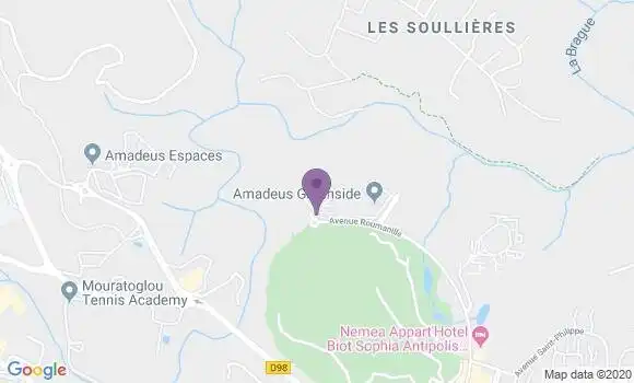 Localisation Mtre Mutter Thomas