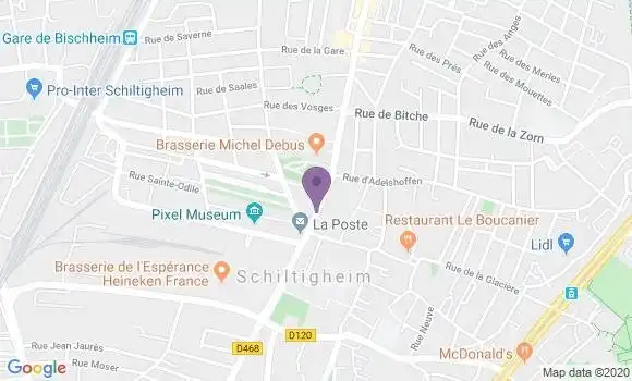 Localisation Mtre Nisand Maud