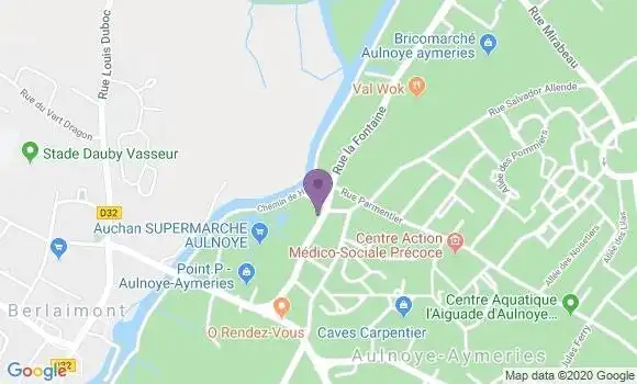 Localisation Mtre Veinand Marie Pierre