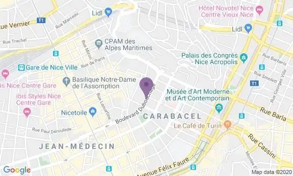Localisation Mtre Kattineh Narriman
