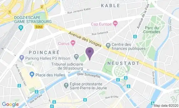 Localisation Mtre Oster Xavier