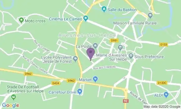 Localisation Mtre Villeseche Jean Marc