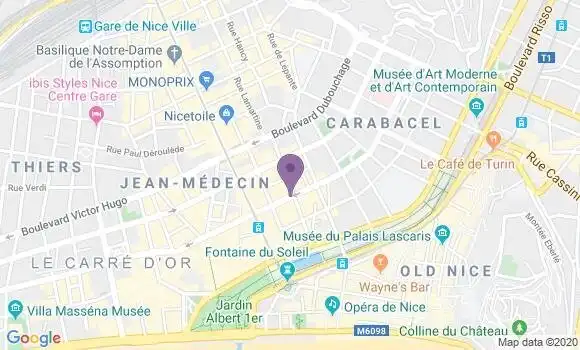 Localisation Mtre Lazard Marie Pierre