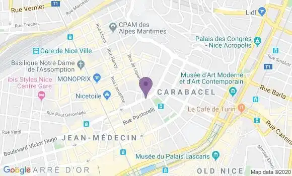 Localisation Mtre Lecrocq Isabelle
