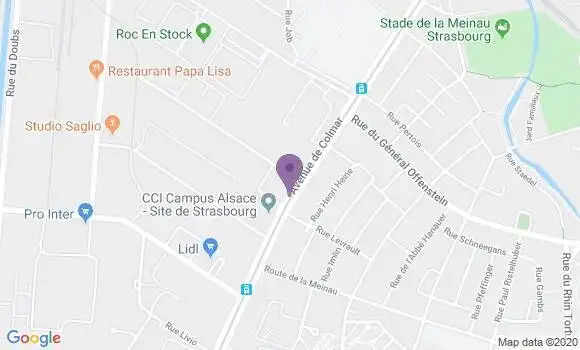 Localisation Mtre Riehl Eric