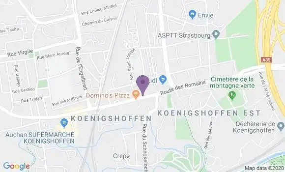 Localisation Mtre Rietsch Danielle