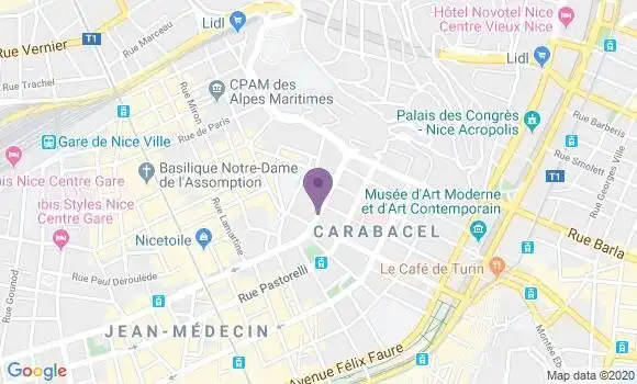 Localisation Mtre Marro Jacqueline