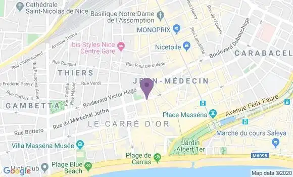 Localisation Mtre Marty Jacques