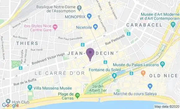 Localisation Mtre Mas Jean