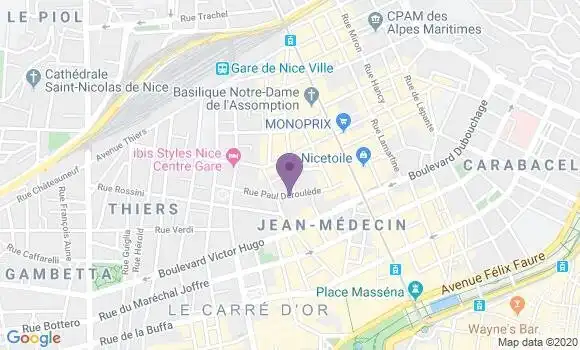 Localisation Mtre Mas Denis