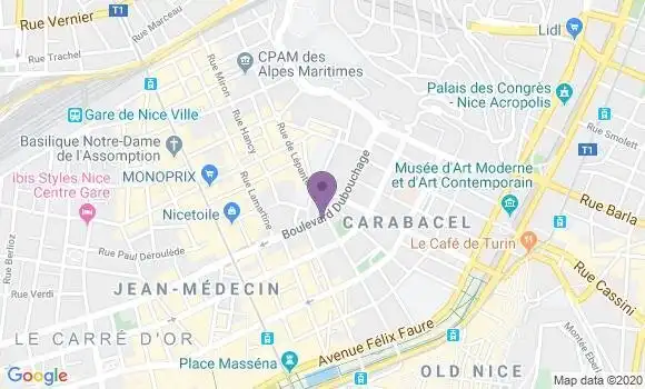 Localisation Mtre Massei Audrey