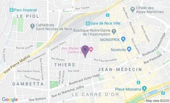 Localisation Mtre Masson Thibauld