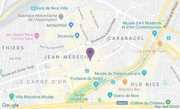 Localisation Mtre Mindeguia Brigitte