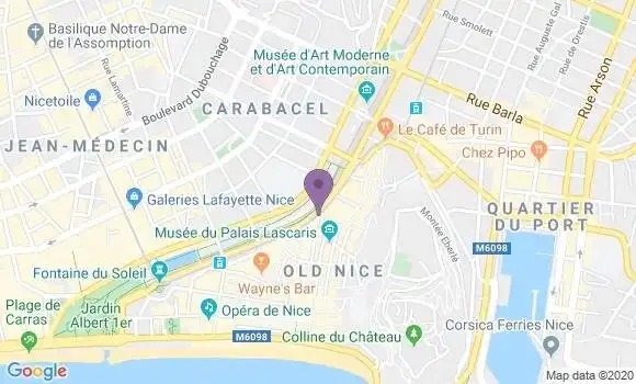 Localisation Mtre Monaco Odile
