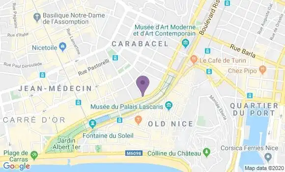 Localisation Mtre Morelli Nicolas