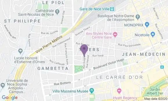 Localisation Mtre Nappo Liliana